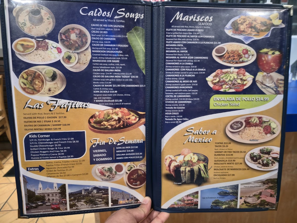 Los Cabos the Pupusa House#1 Menu - Image 1