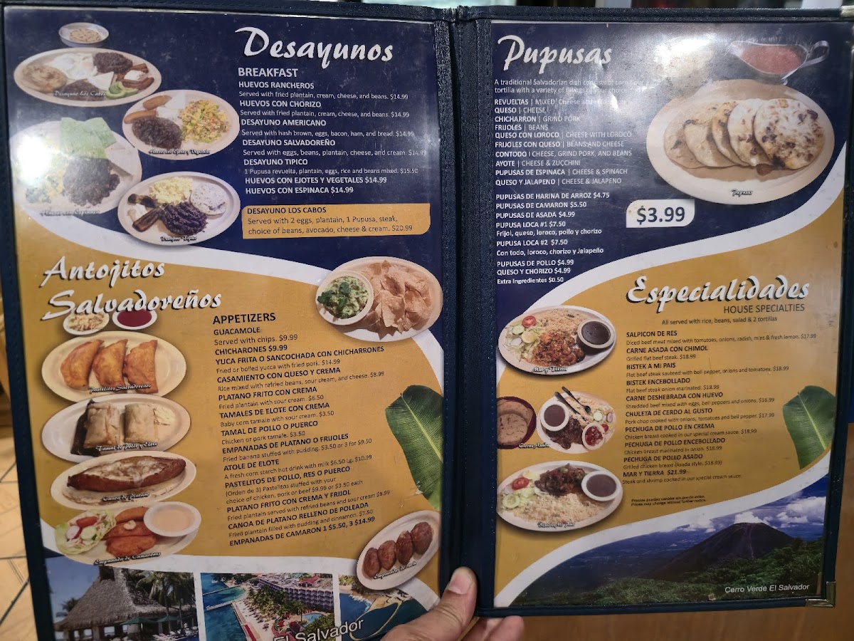 Los Cabos the Pupusa House#1 Menu - Image 2